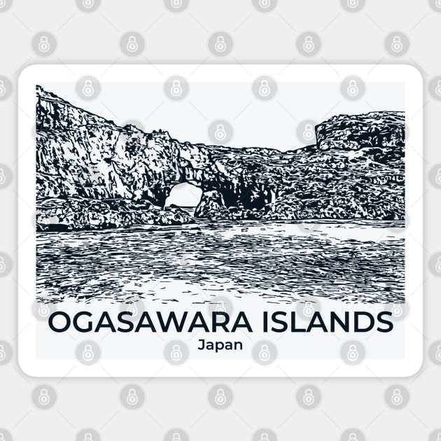 Ogasawara Islands - Japan Magnet by Lakeric